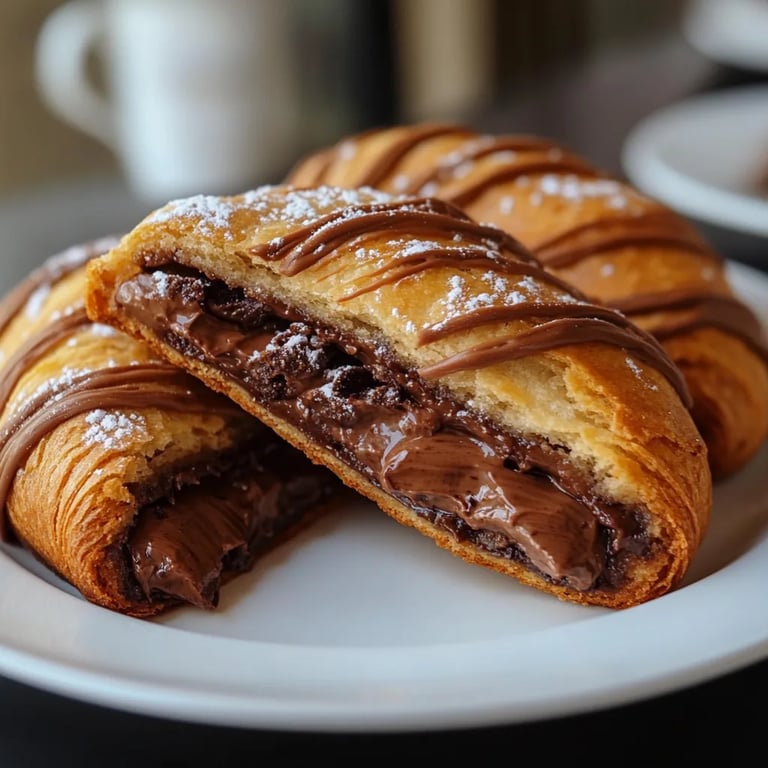 Nutella-gefüllte Schokoladenkekse