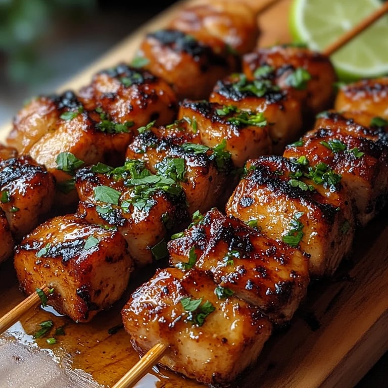 Grilled Thai Coconut Chicken Skewers: An Incredible 7-Ingredient Recipe