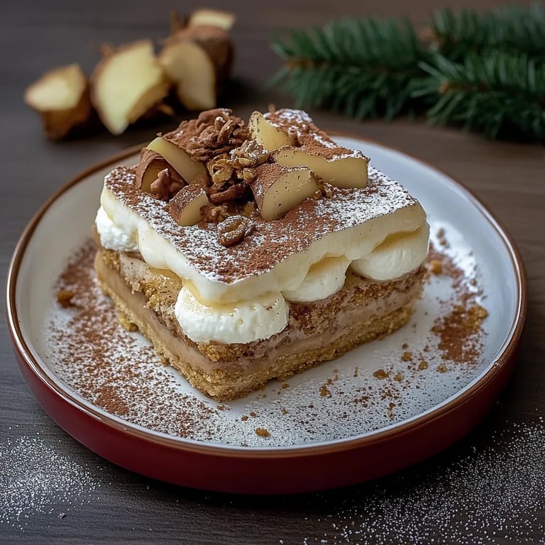 Weihnachtliche Spekulatius-Schnitten