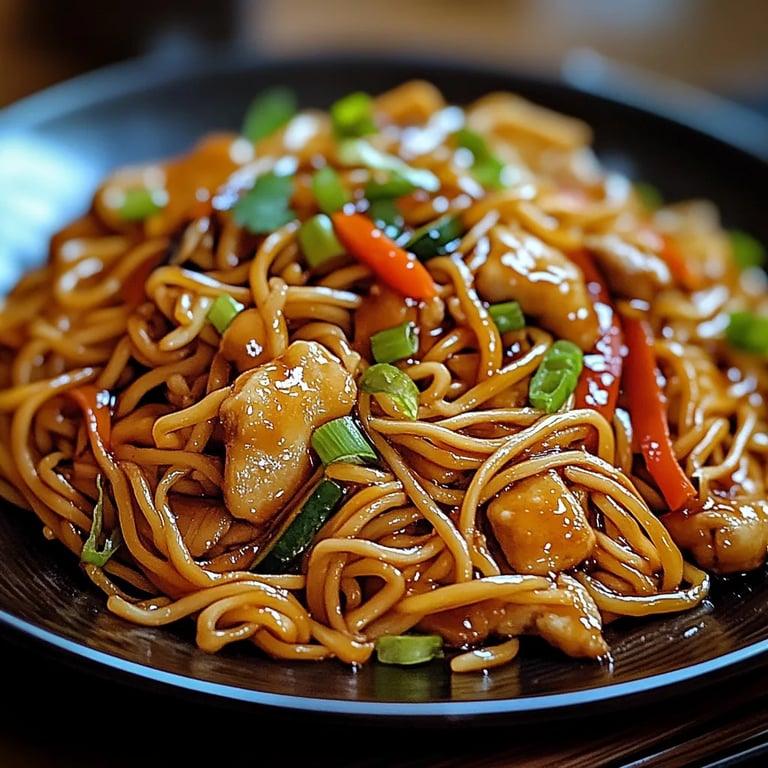 Kyckling Chow Mein: Ett fantastiskt ultimativt recept för 4 personer