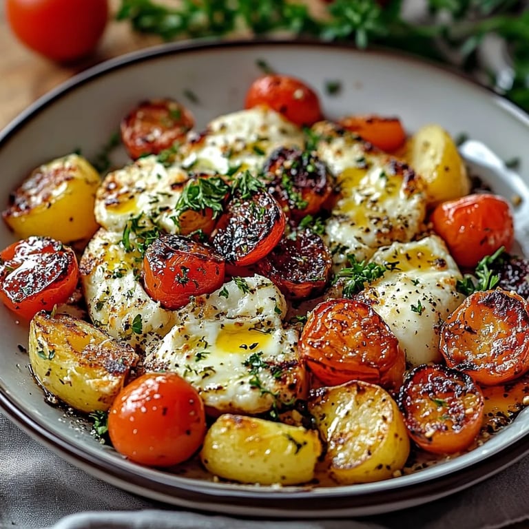 Feta Kartoffeln Ofengemüse