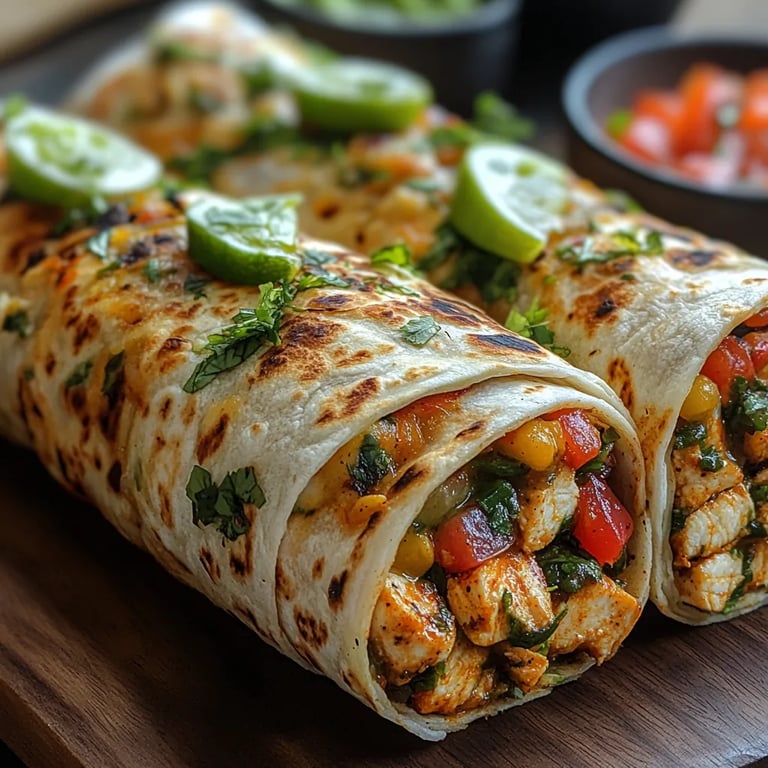 Burrito au Poulet Chipotle : Une Recette Incroyable Ultime à Tester
