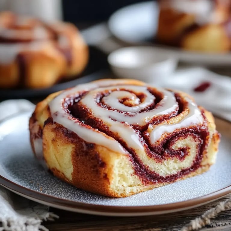 Red Velvet Zimtschnecken