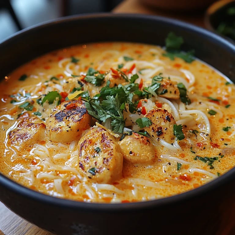 Thailändische Kokos-Curry-Nudelsuppe: Ein Unglaubliches Ultimatives Rezept