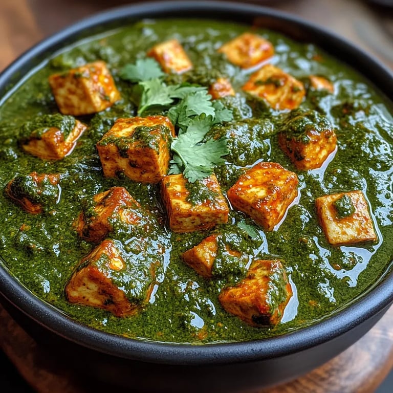 Palak Tofu: Uma Receita Incrível e Essencial para Amantes de Vegetais