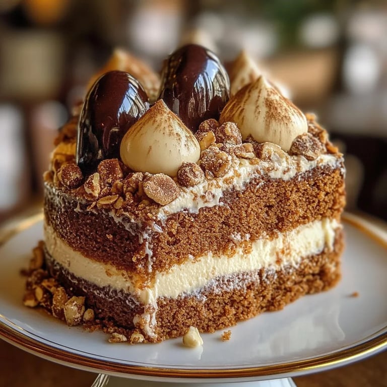 Kaffee Nuss Torte