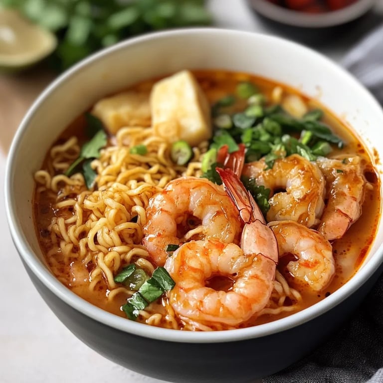 Spicy Shrimp Ramen