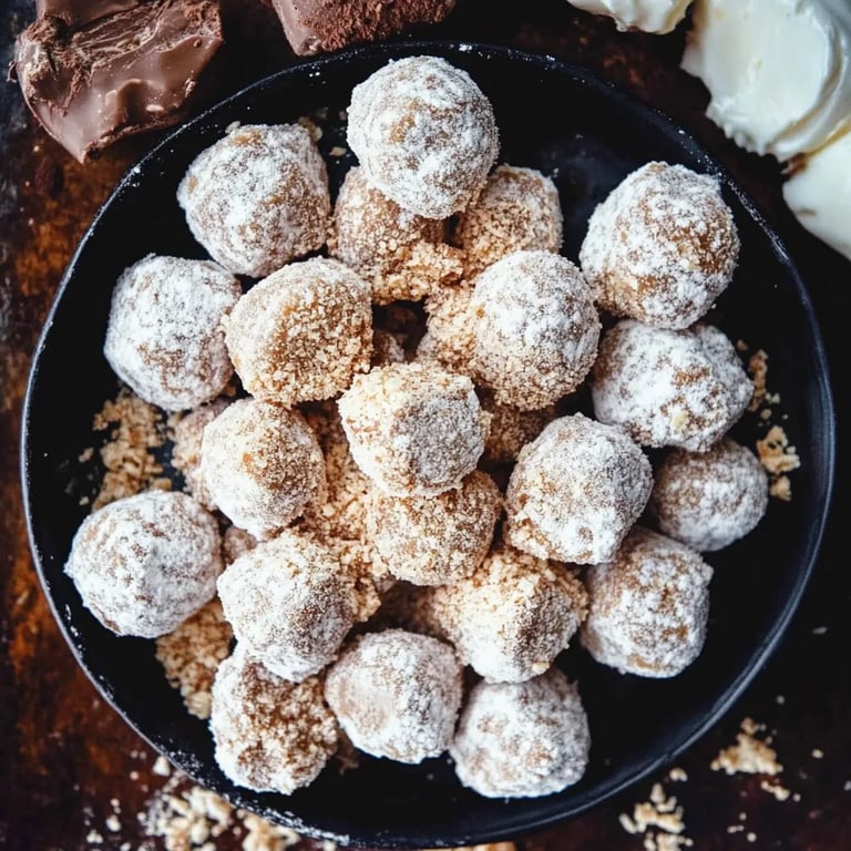 Amaretto-Kokos-Schneekugeln