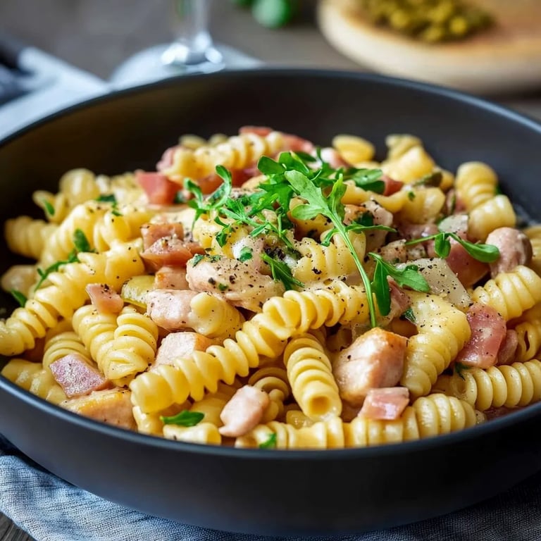 Schinkennudeln - schnell & einfach