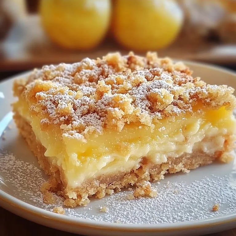 Himmlischer Streuselkuchen mit Pudding