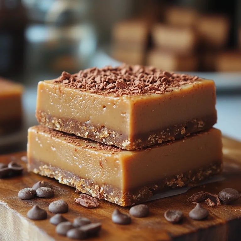 <p>Fudge au Café et Caramel : Une Recette Incroyable Ultime</p>