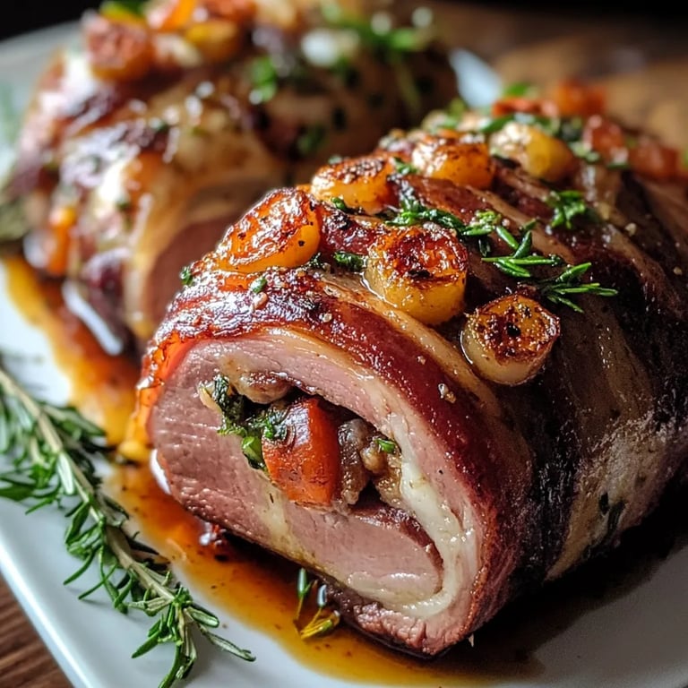 Lomo de Cerdo Relleno al Horno: Una Receta Última Increíble