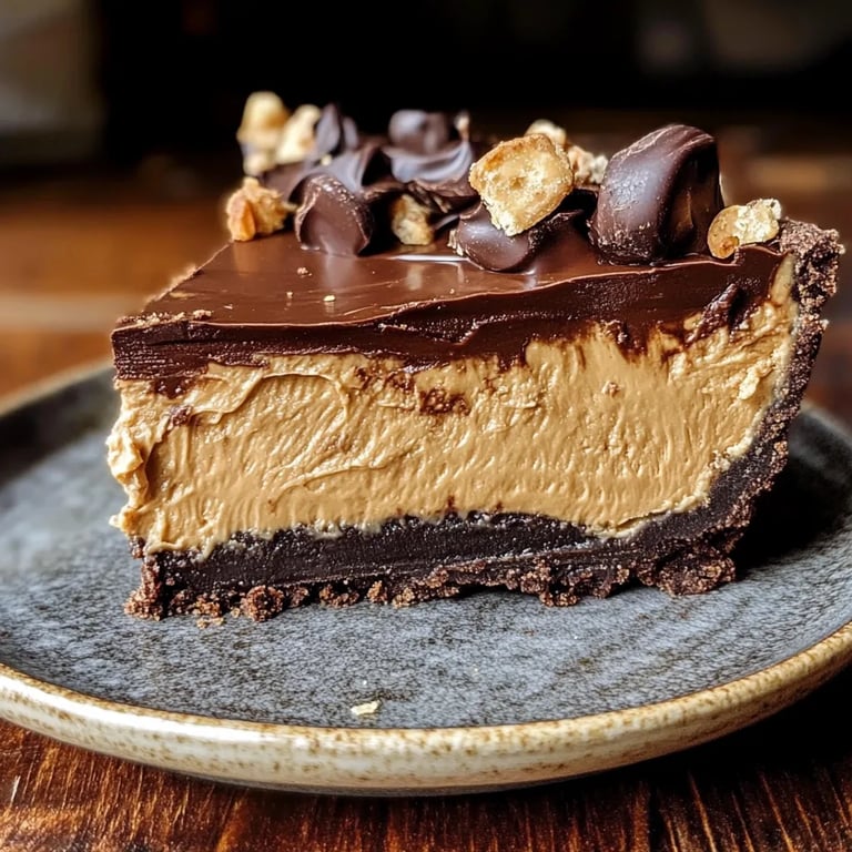 Gluten Free Chocolate Peanut Butter Pie