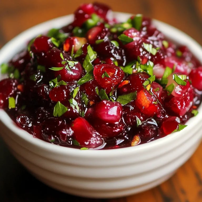 Zesty Cranberry Salsa