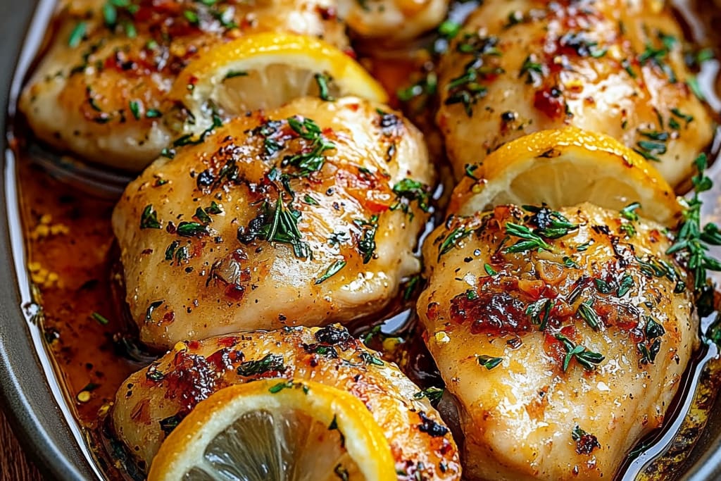Lemon Garlic Butter Chicken Thighs: An Amazing Ultimate Recipe