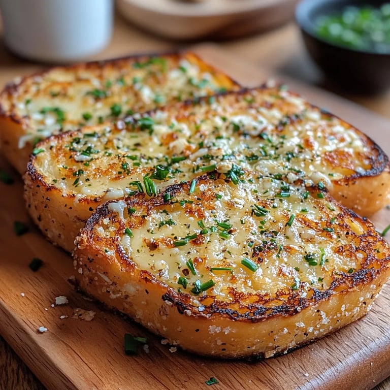 Französischer Frühstückstoast mit Parmesan und Schnittlauch: Ein Unglaubliches Ultimatives Rezept