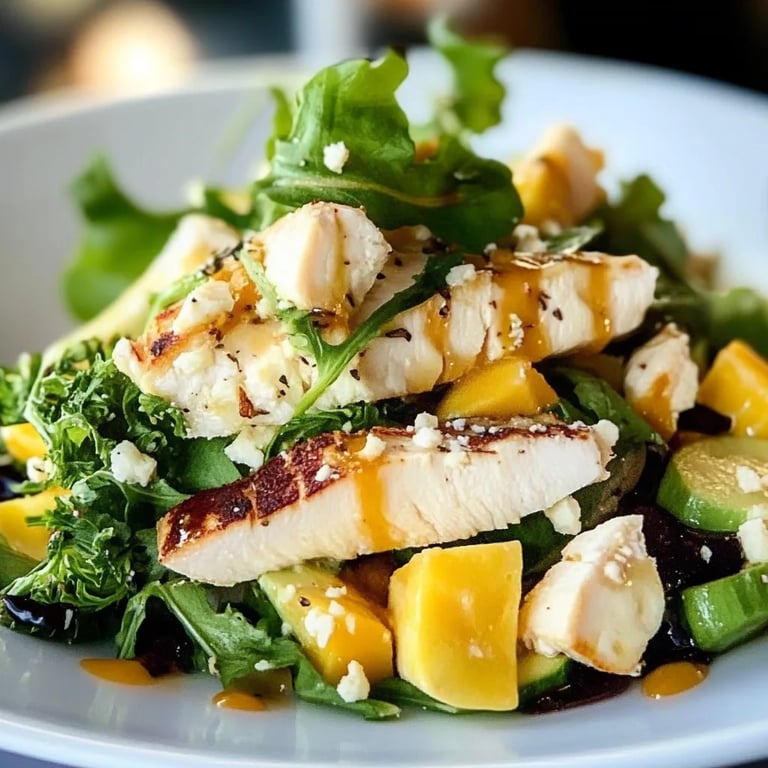 Gesunde Grünkohl-Hühnchen-Salat