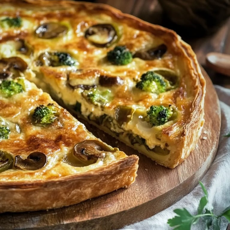 Rosenkohl-Quiche
