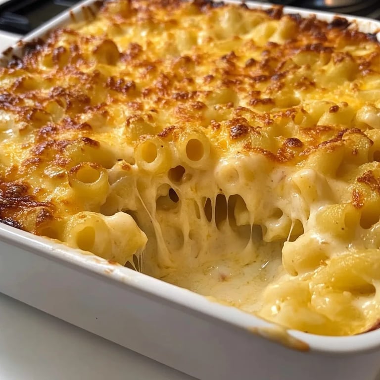 Mac & Cheese ohne Mehlschwitze und Ei