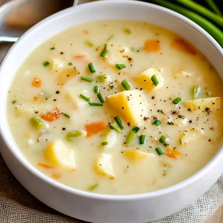 Easy Broth Potato Soup