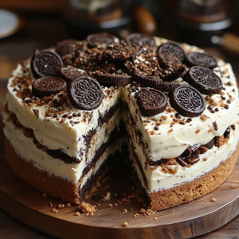 Pastel de Galleta Oreo Pegajoso: Una Increíble Receta Última