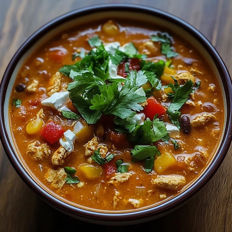 Chicken Enchilada Soup