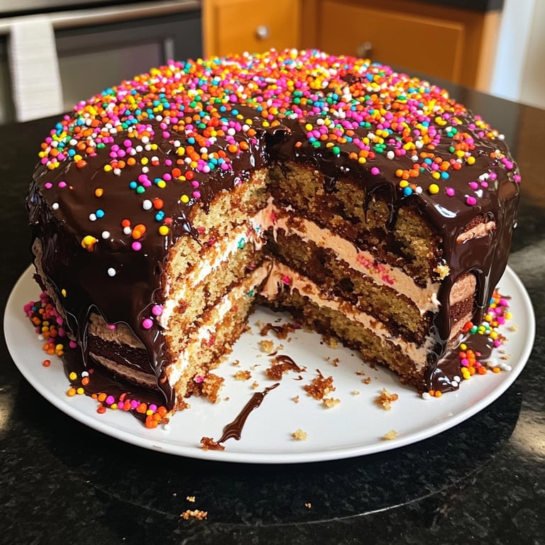 Baking Hear Me Out Cake