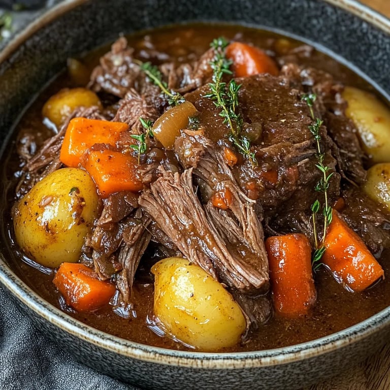 Easy Slow Cooker Pot Roast