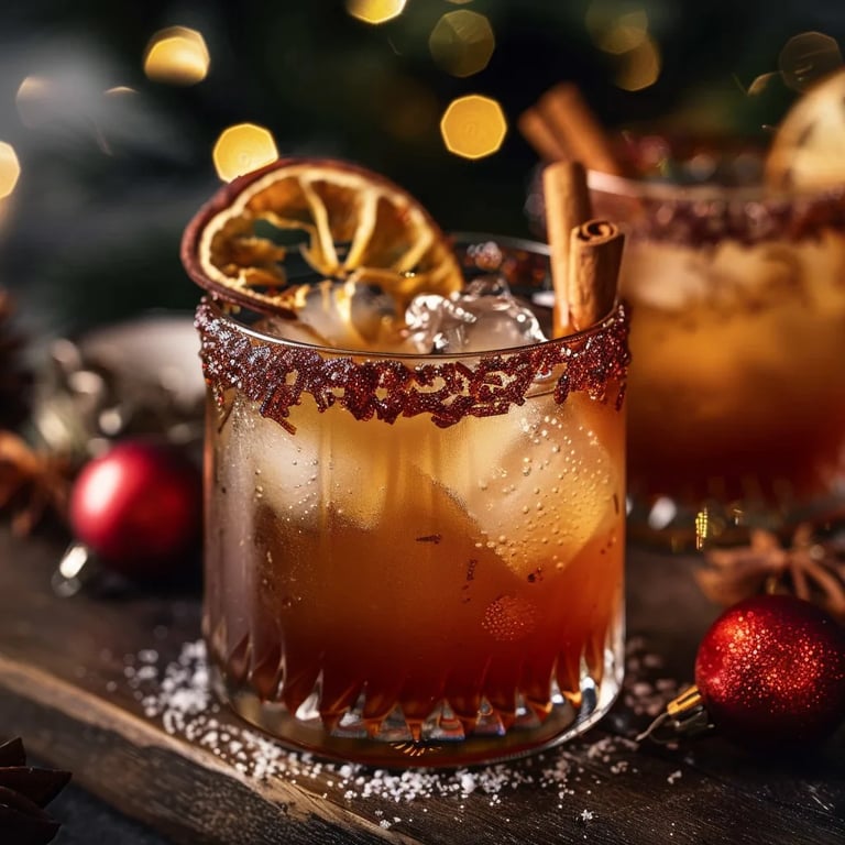 Spiced Christmas Margarita