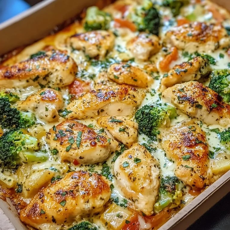 Pollo Cremoso Brócoli: Una Increíble Receta Esencial