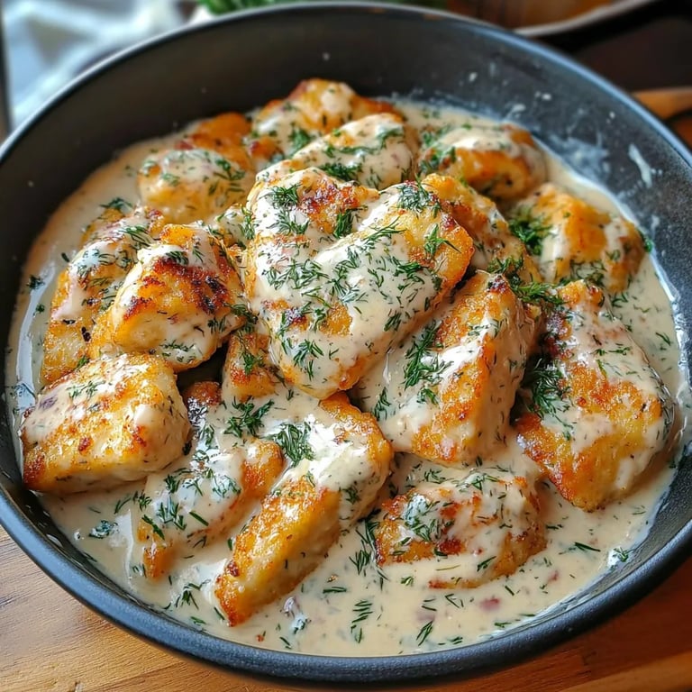 <p>Vegan Crispy Tofu with Lemon Dill Cream Sauce: An Incredible 1-Pan Recipe</p>