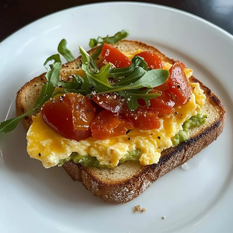 Frukost Toast Scramble: Ett fantastiskt ultimat recept