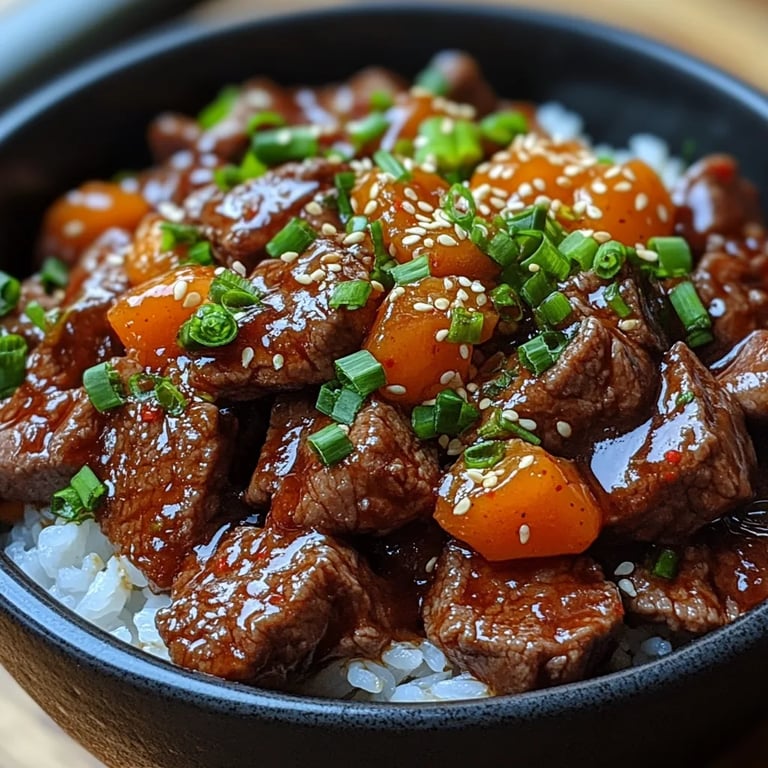 Langsam gegartes scharfes koreanisches Rindfleisch: Ein Unglaublich Ultimatives Rezept für 6 Personen