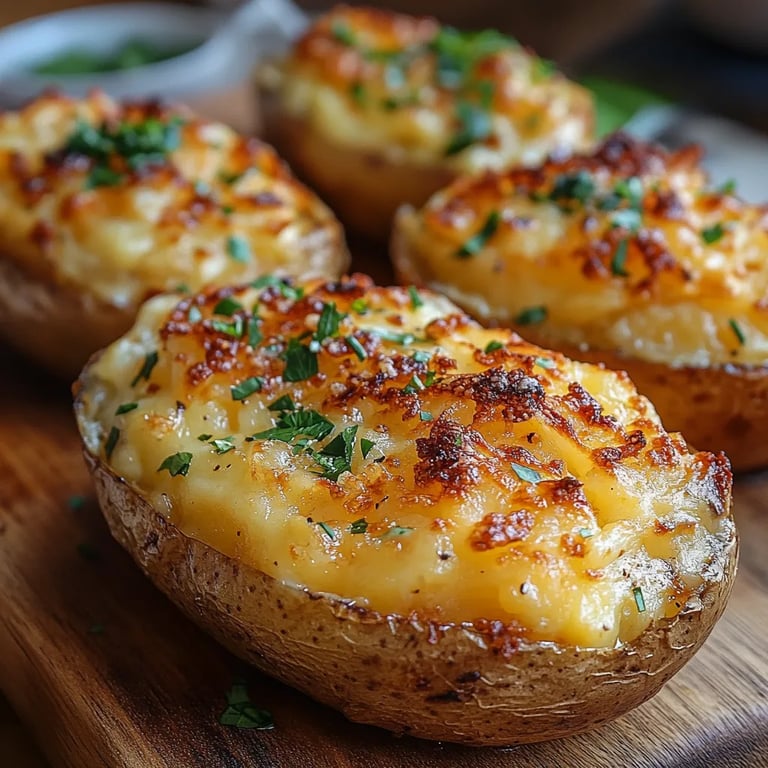 Batatas Assadas Duas Vezes na Fritadeira a Ar: Uma Receita Incrível e Essencial