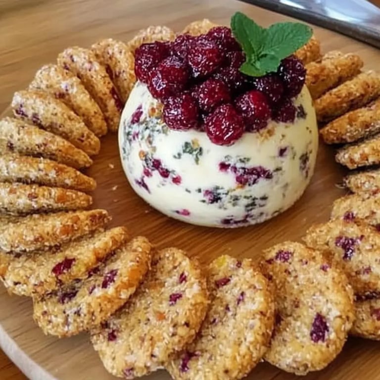 Cranberry-Brie-Käse-Vorspeise