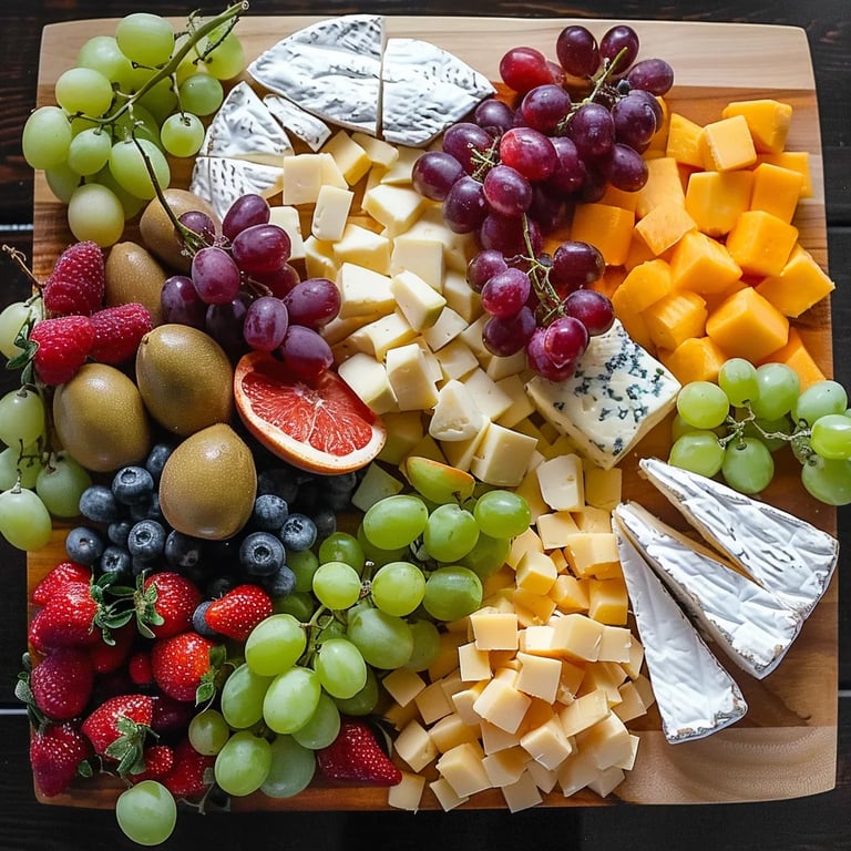 Fruit and Cheese Board