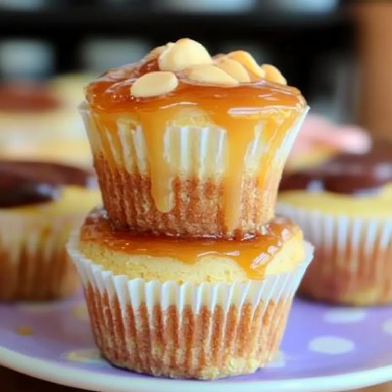 Mini-Küchlein mit gesalzenem Karamell: Unglaublich einfaches Rezept für 6 Portionen