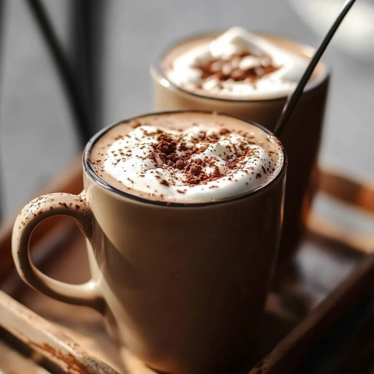 Liquid Gold Tahini Hot Chocolate