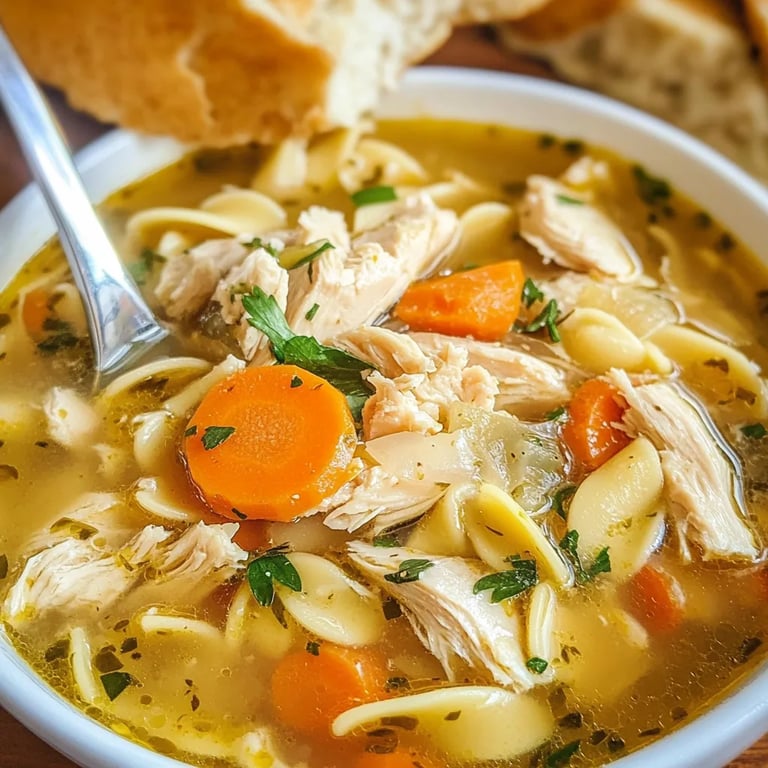 Easy Homemade Chicken Noodle Soup