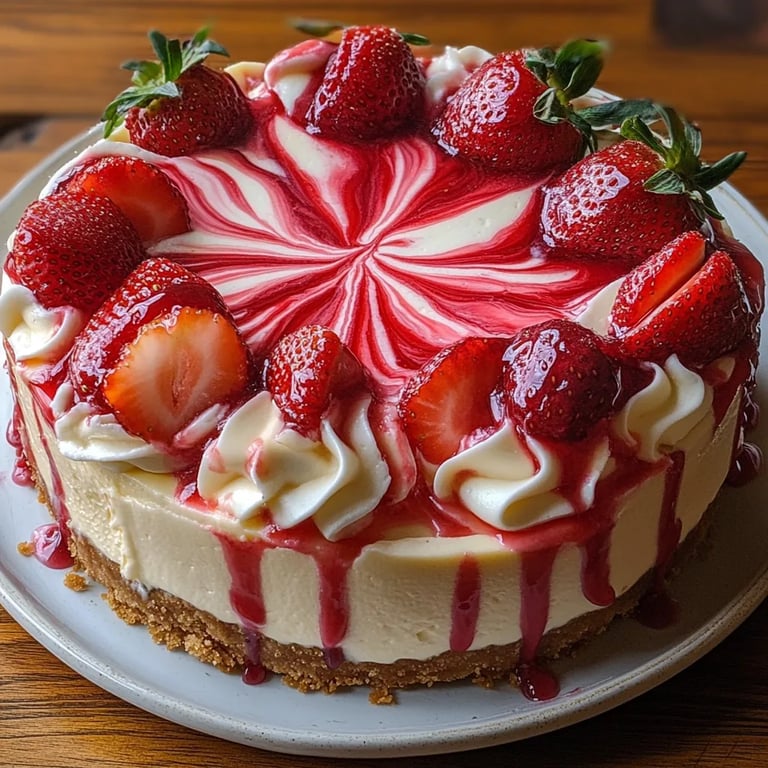 <p>Strawberry Swirl Cheesecake: An Incredible Ultimate Recipe to Wow Your Guests</p>