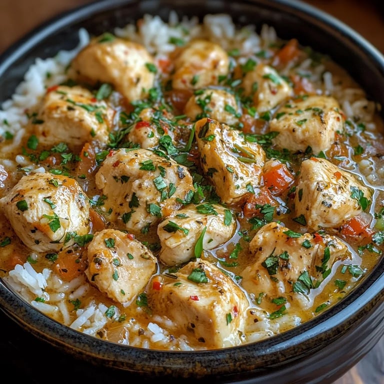 Zitronen-Kräuter-Huhn mit Reis: Ein Unglaublich Ultimatives Rezept für 4 Personen