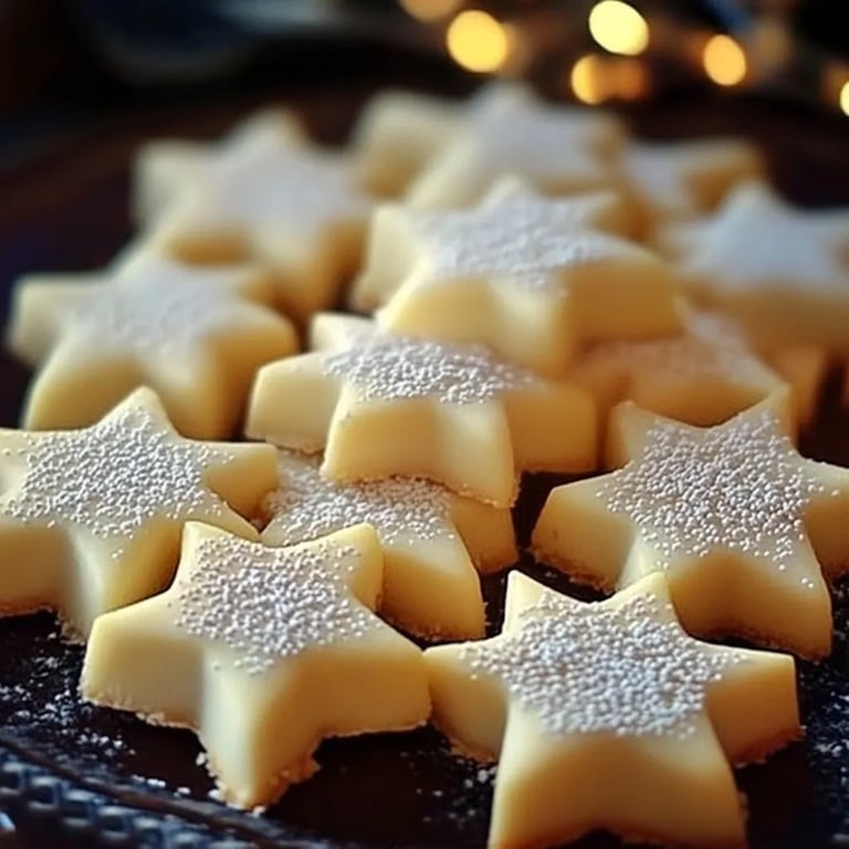 Zarte Zitronensterne