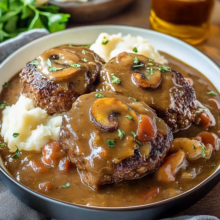 Ultimate Homemade Salisbury Steak with Rich Gravy