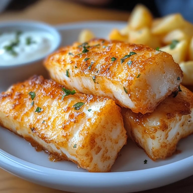 Goldbrauner Bierteig-Heilbutt: Ein Unglaubliches Ultimatives Rezept für 4 Personen