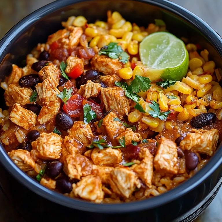 Instant Pot Chicken & Rice Burrito Bowls: The Incredible 7-Step Recipe