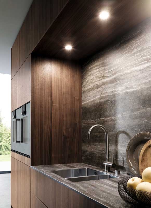 worktops ceramic travertine high gloss effect 2