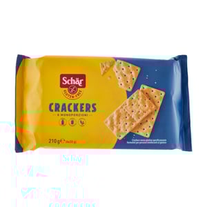 SCHAR GLUTEN FREE CRACKERS 210 GR