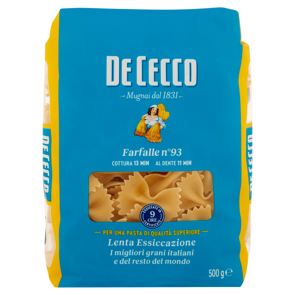 DE CECCO 93 FARFALLE 500GR