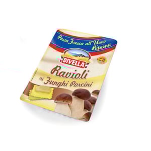 DIVELLA PASTA FRESCA RIPIENA RAVIOLI AI FUNGHI 250GR