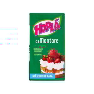 PANNA TRE VALLI HOPLA' VEGETALE GIA ZUCCHERATA (VEGETABLE CREAM WITH SUGAR) 500ML